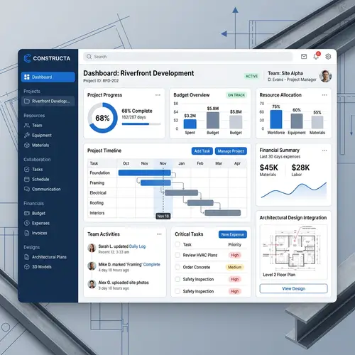 Construction Management Software | Project Planning, Resource Management & More