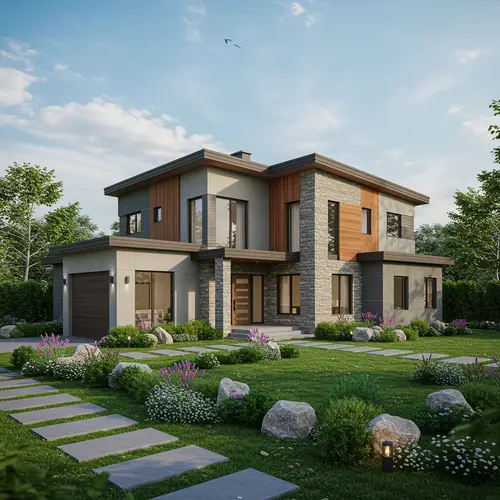 Stunning 2-Story House Design on 6000 sqft Lot