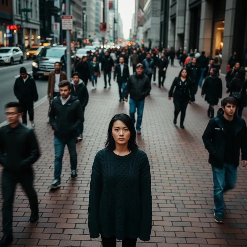 Cinematic Overhead Shot in Brick City