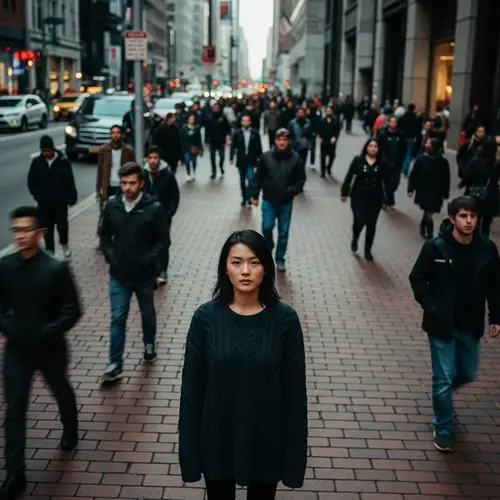Cinematic Overhead Shot in Brick City