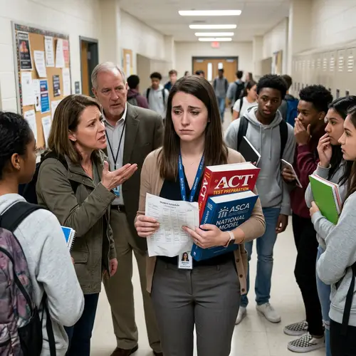 School Counselor in Challenging Situation - Handling Students, Parents, and Principal