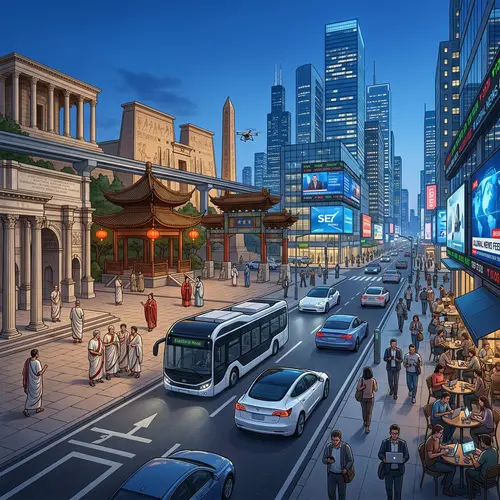 Cultural Exclusivity Meets Modernism: A Visual Clash