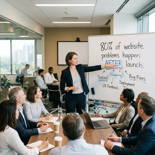 Corporate Training on Post-Launch Website Issues