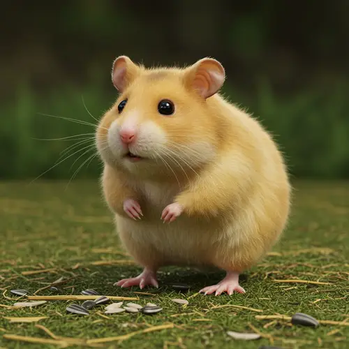 Hamster-Chicken Hybrid Animal