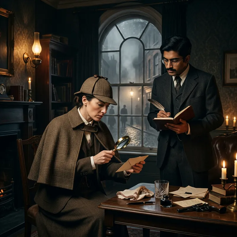 Female Sherlock Holmes Victorian London Detective Work