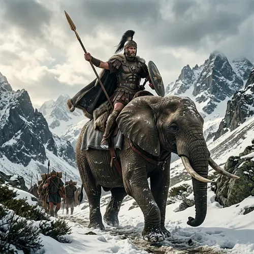 Hannibal Barca: The Majestic Alpine March
