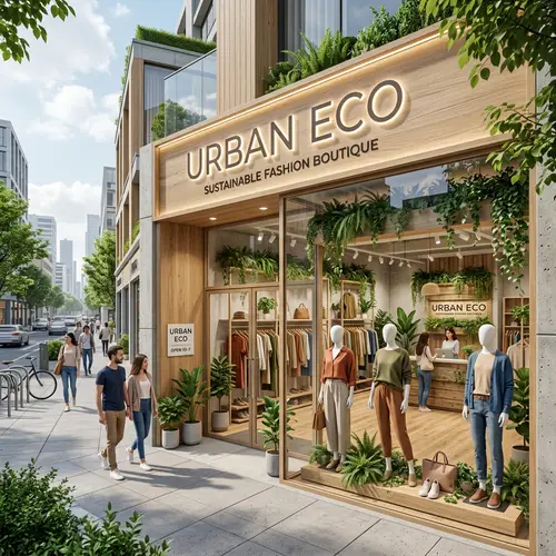 Urban Eco: Sustainable Fashion Boutique