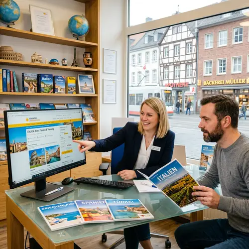 Modern Travel Agency Experience in Germany