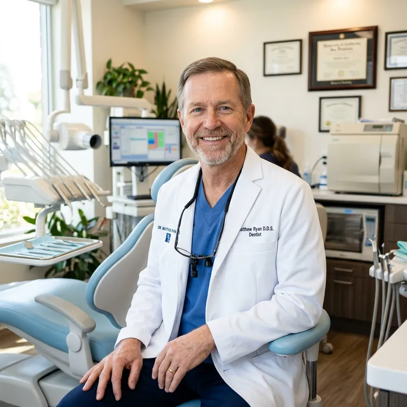 Professional Dentist Portrait - Personalized Care