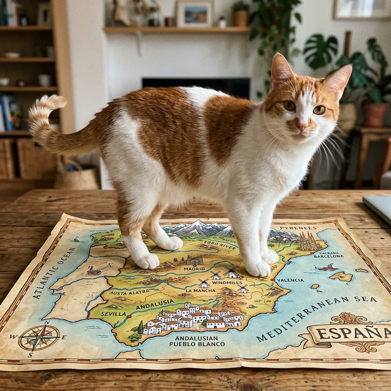 Gato Invadiendo España: A Playful Cat Adventure