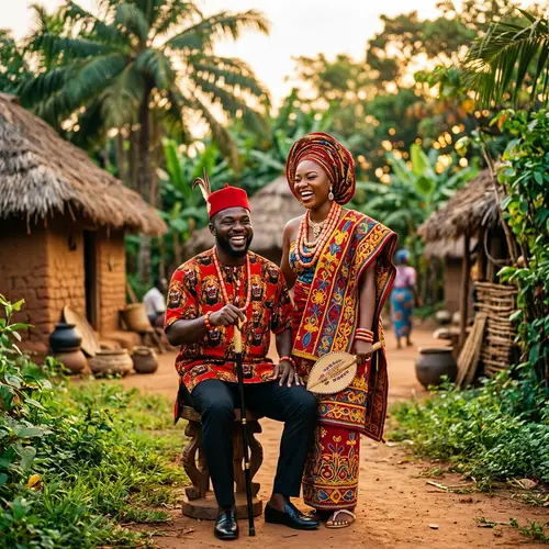 Traditional Igbo Culture: Vibrant Models in Nature