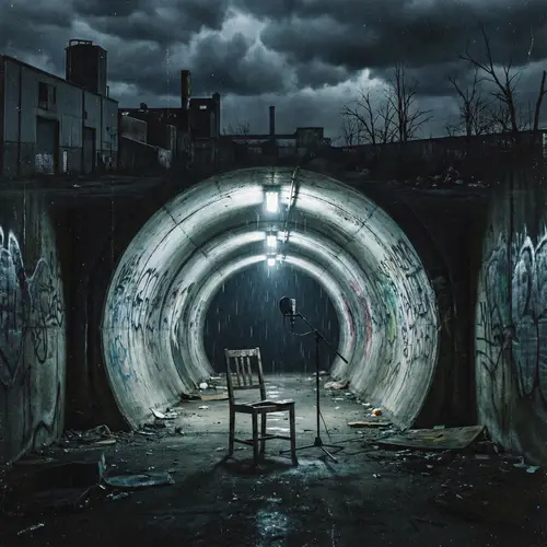 Dark Trap Hip Hop Song Cover Art