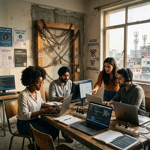 Struggle of Developing Countries in Creating Digital Infrastructure