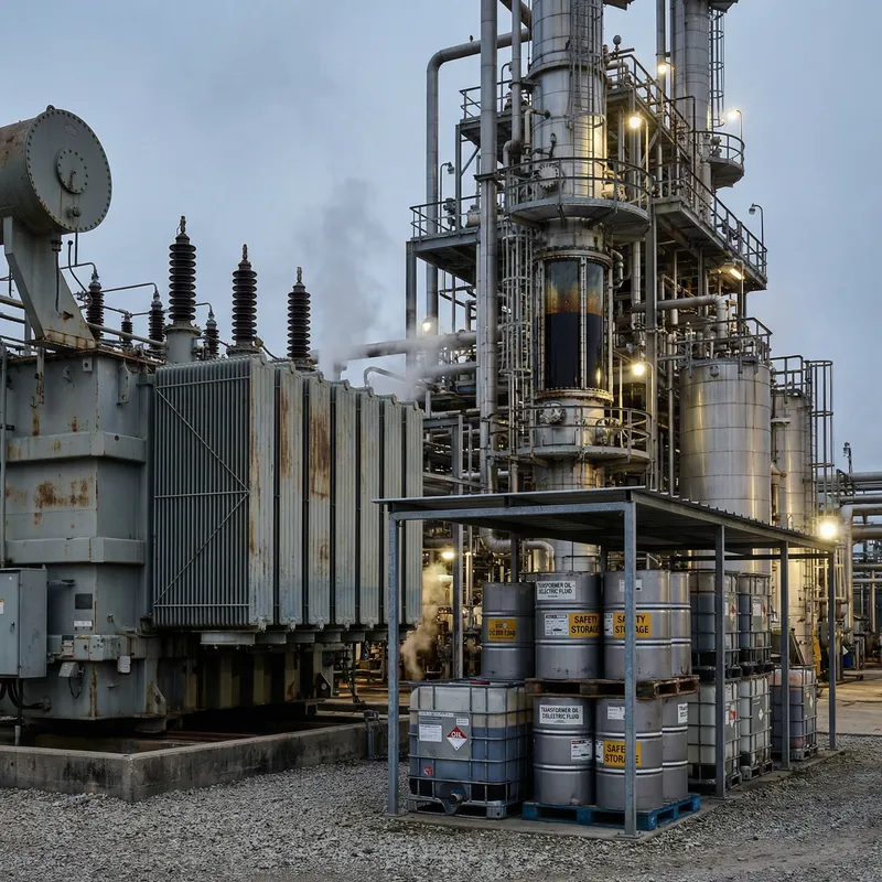 Electrical Transformer and Crude Oil for Transformer Oils