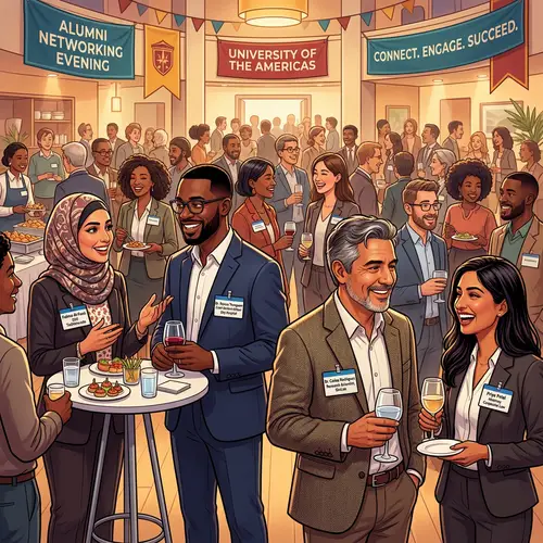 Diverse Alumni Networking Event - Inspiring Connections