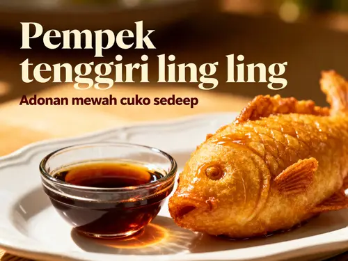 Delicious Pempek Tenggiri Ling Ling Recipe