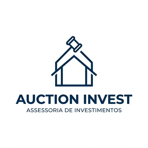 Minimalist Logo Design for Auction Invest Investment Advisory