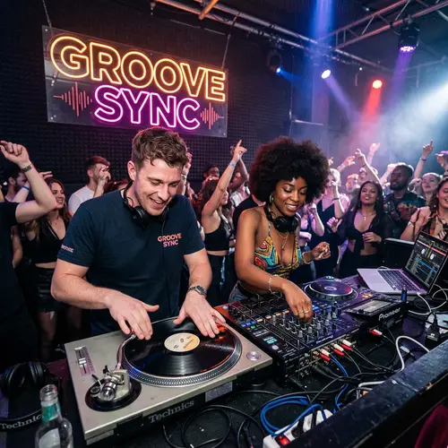 Dynamic DJ Team | Expert Record Spinning & Audio Mixing