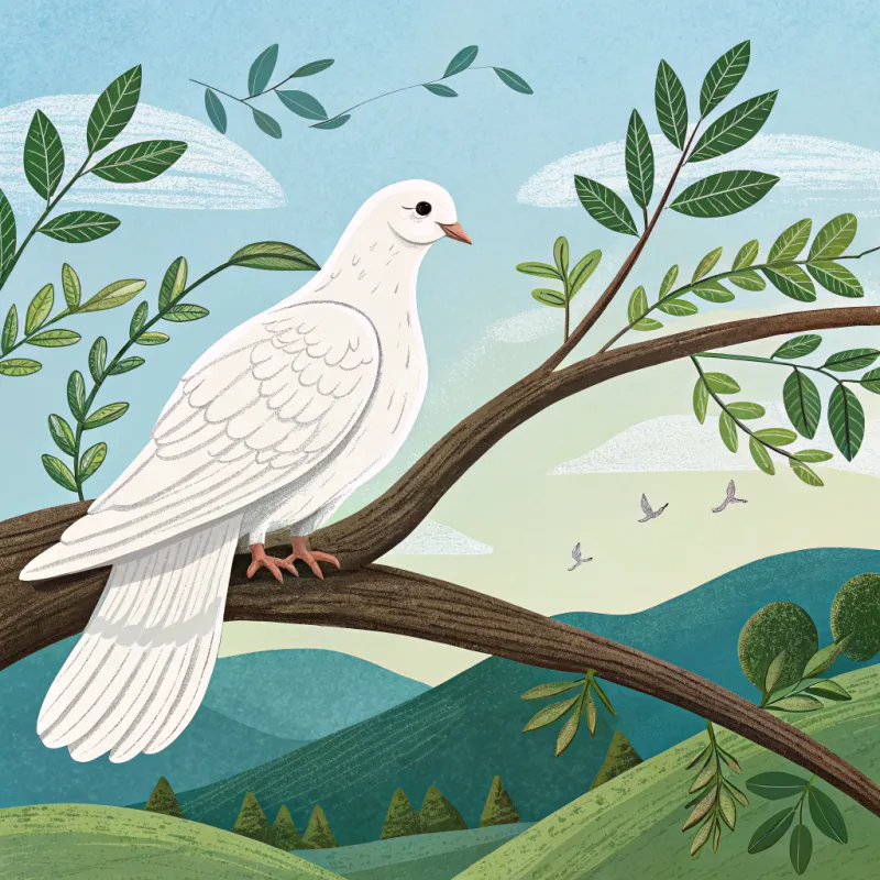 Digital Illustration of Peace - Art for Harmony