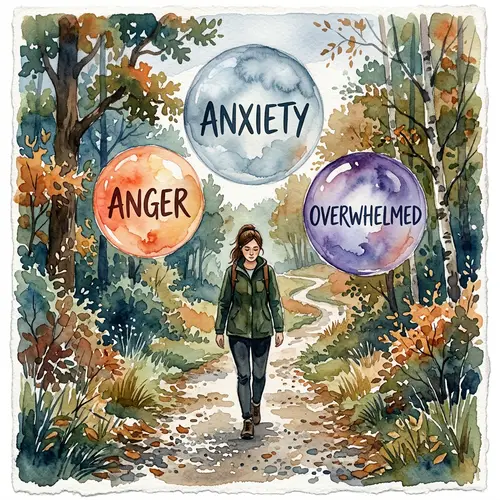 Emotional Journey: Anxiety, Anger & Overwhelmed