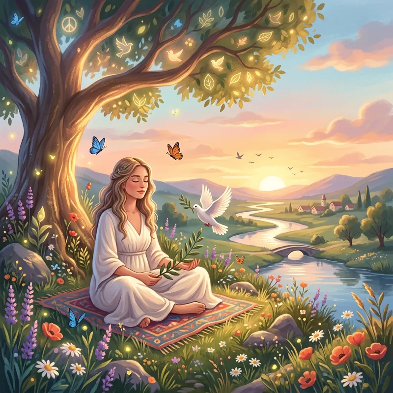 Digital Illustration of Peace - Art for Harmony