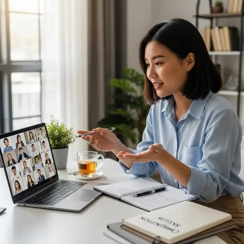 Improve Communication Skills: Young Asian Female Guide