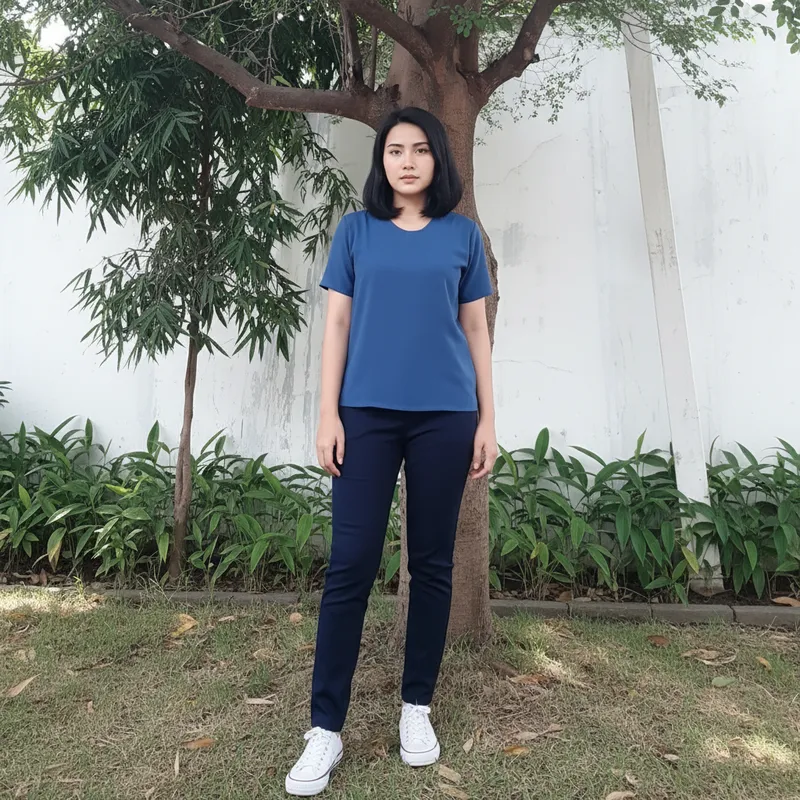 Realistic Full Body Image with Proportional Features