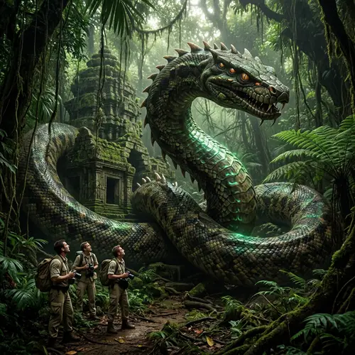 Large Mutant Snake: Nature's Bizarre Creation