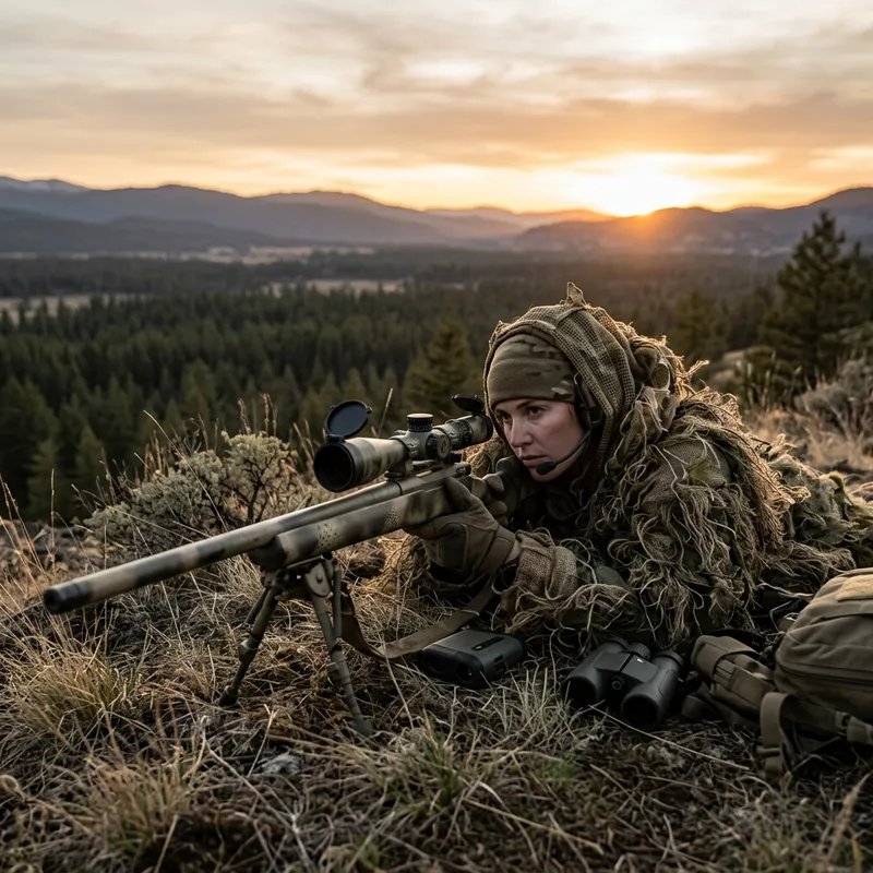 Special Operations Female Sniper Operator - Elite Tactical Secret Missions Special Operations Female Sniper Operator - Elite Tactical Secret Missions
