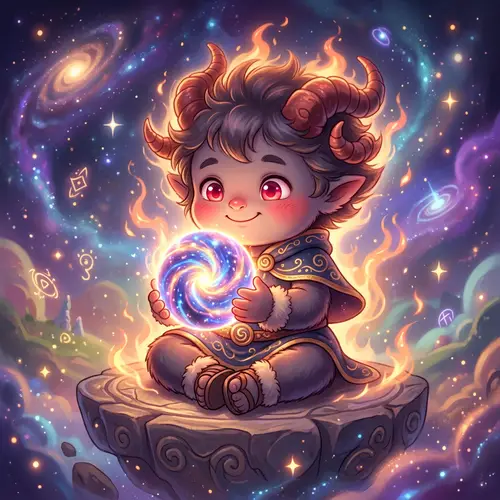 Cute God of Destruction: Mythical and Adorable Deity