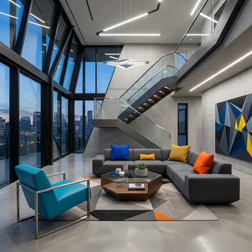 Modern and Sleek Design Aesthetic - Contemporary Style with a Futuristic Flair