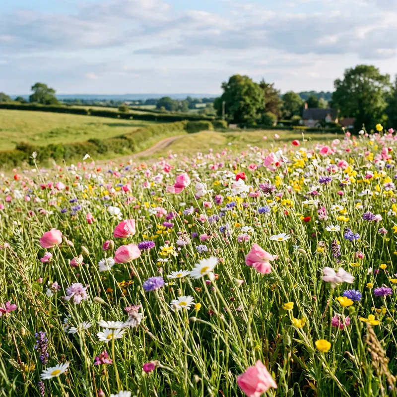 Tranquil Flower Field | Fragrant Aroma Experience