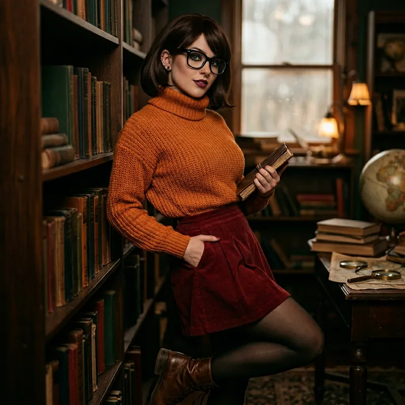 Ultra Realistic Velma from Scooby-Doo - Sultry & Hot