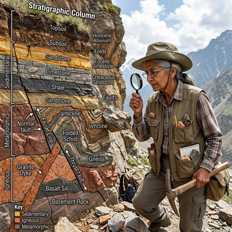 Geological Formations: Exploring Earth's Crust Layers Geological Formations: Exploring Earth's Crust Layers