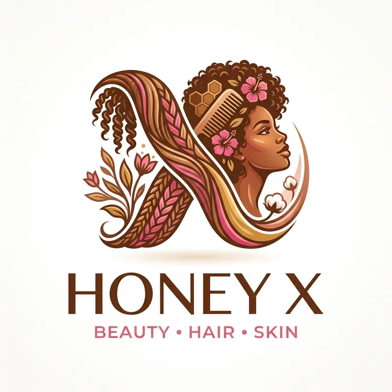 Honey X: Beauty Logo Design for Inclusivity