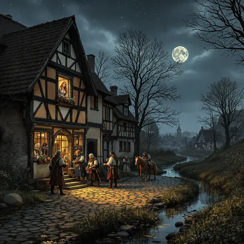 17th Century Lithuanian Troops at Night