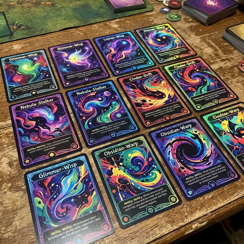 Pokémon Cards - Abstract Art Showcase