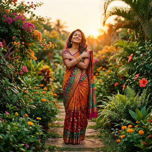 Vibrant Illustration of Self-Love and Acceptance