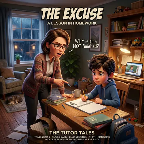 3D Animation Album Cover: Teacher's Disappointment