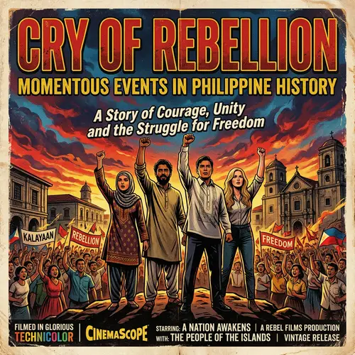 Cry of Rebellion - Vintage Film Poster | Philippines History