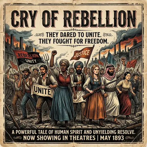 Cry of Rebellion Movie Poster | Late 19th Century Style
