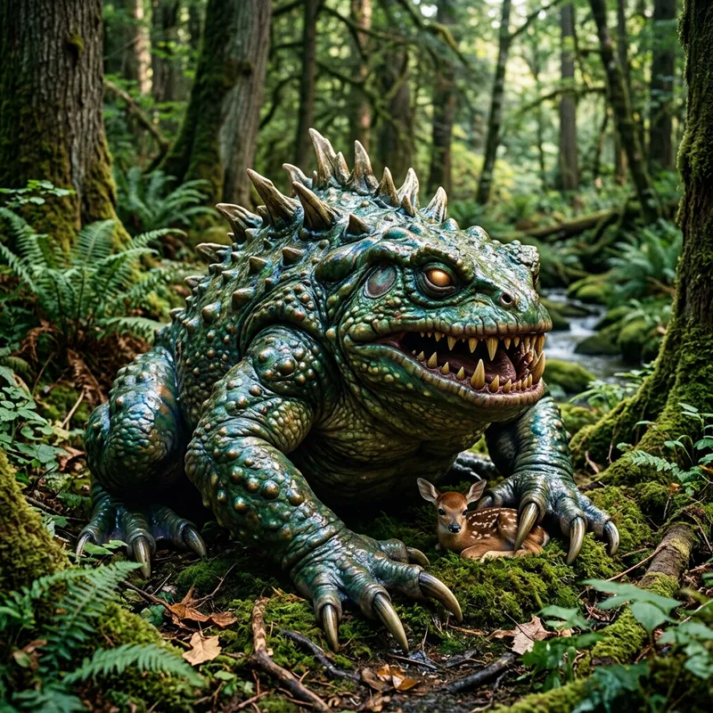 Discover the Toad Monster: Mythical Forest Creature