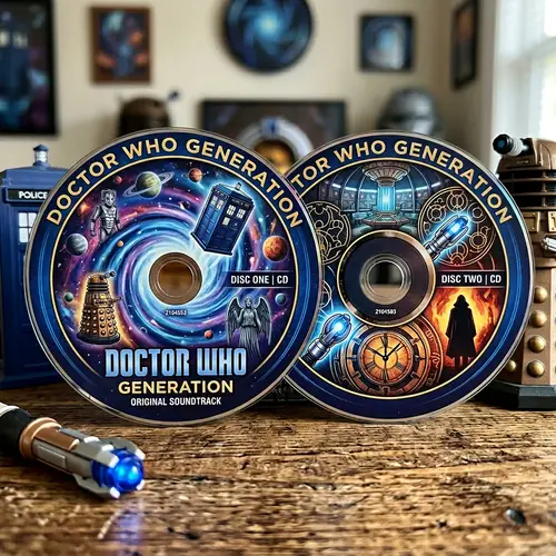 Doctor Who Generation CD Cover Artwork