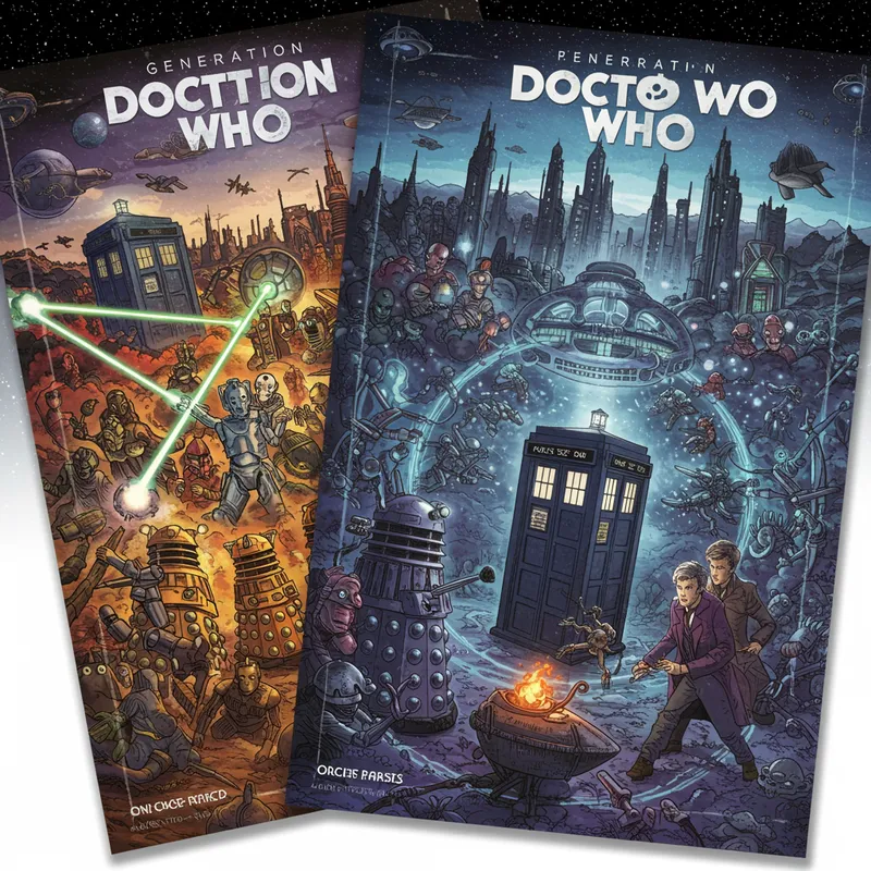 Doctor Who Generation CD Cover Artwork