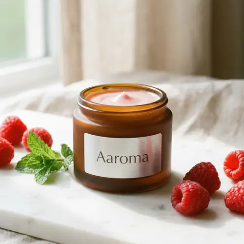 Elegant Aaroma Skincare - Luxurious Serum in Amber Glass