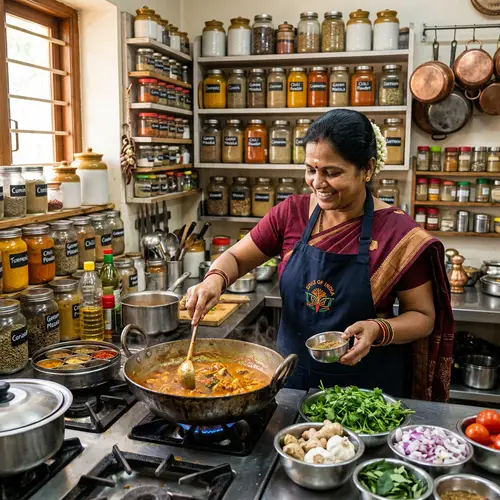 Authentic Indian Cooking with Spices