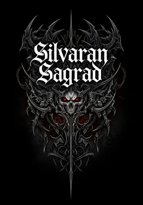 Silvaran Sagrad Black Metal Band Logo