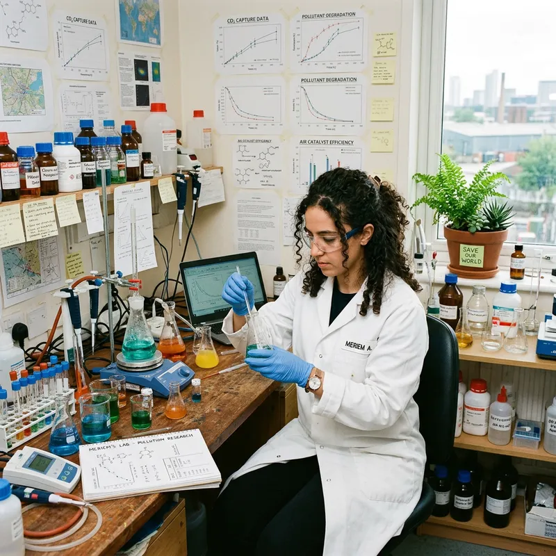 Meriem, Chemist Fighting Pollution with Environment Experiments