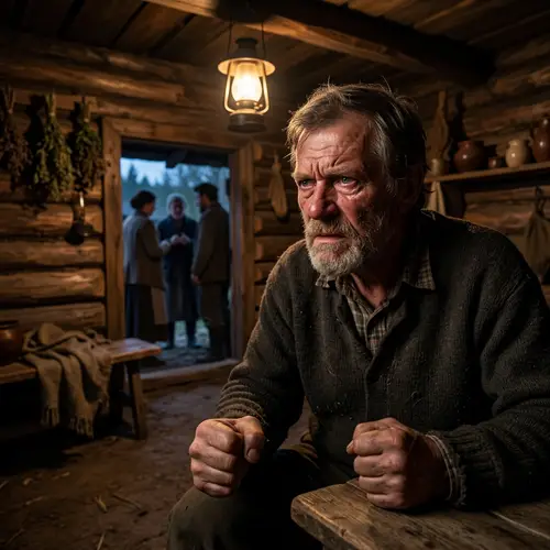 Uncle E's Anger Revealed in Dark Hut