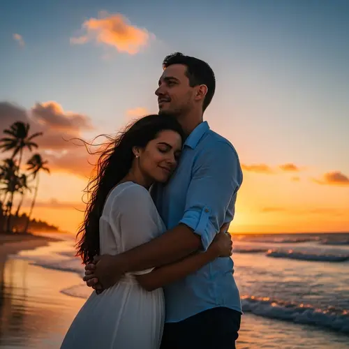 Romantic Couple in Love